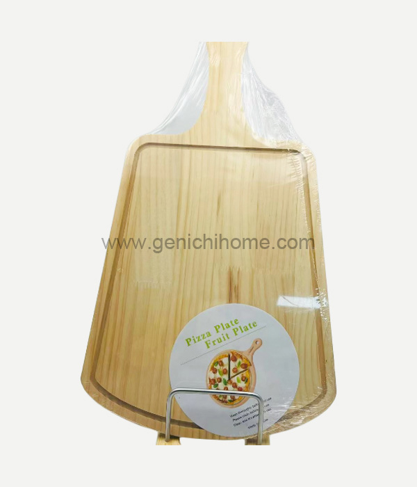 Dulang pizza segi empat tepat dengan pemegang